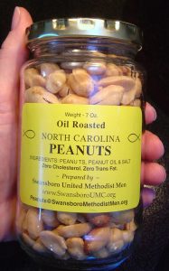 SUMM jar of peanuts